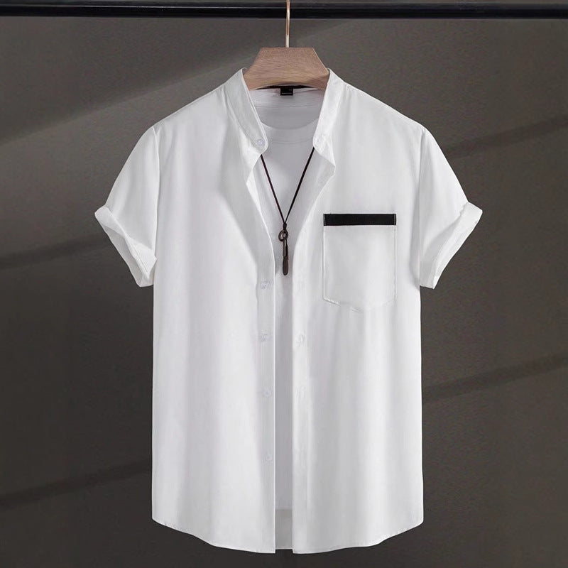 Summer Men's Short Sleeve Shirt