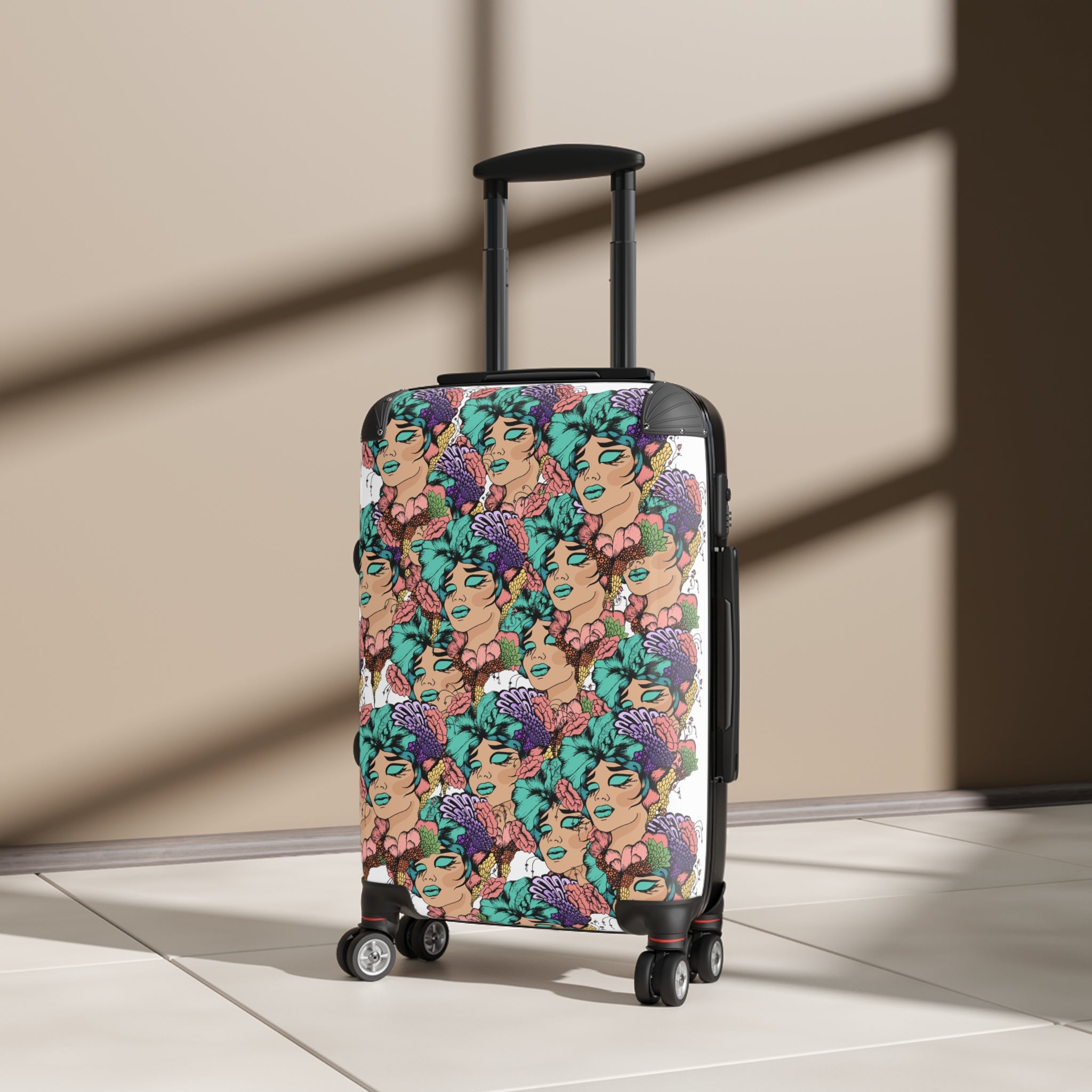 Spinner Luggage - Flora Femme