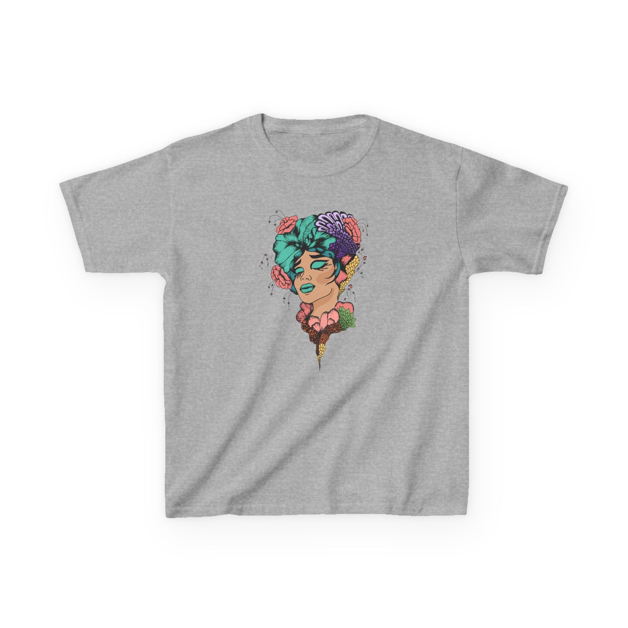 Kids Graphic Tee - Floral Edition