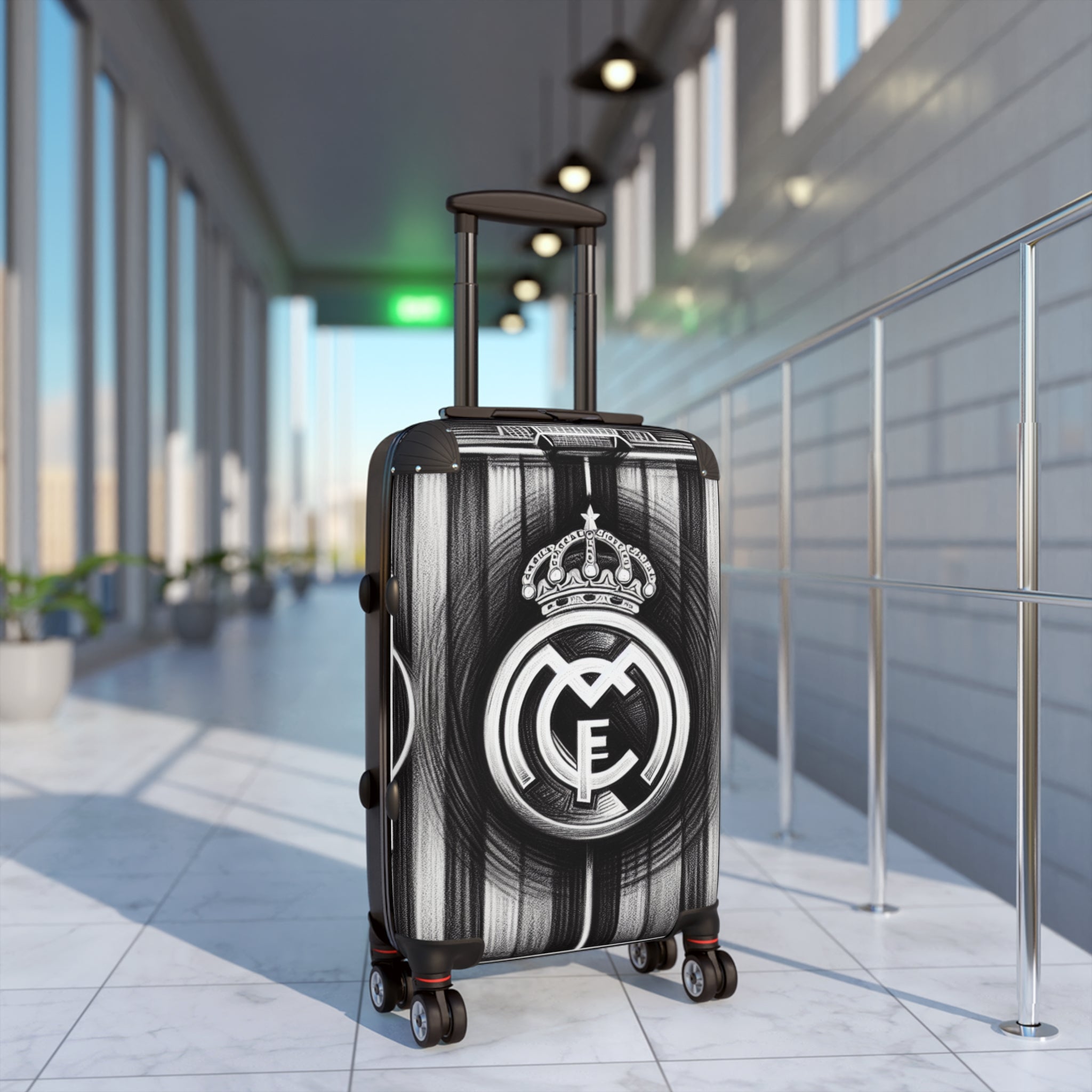 Real Madrid carry-on-luggage - Travels with Legacy