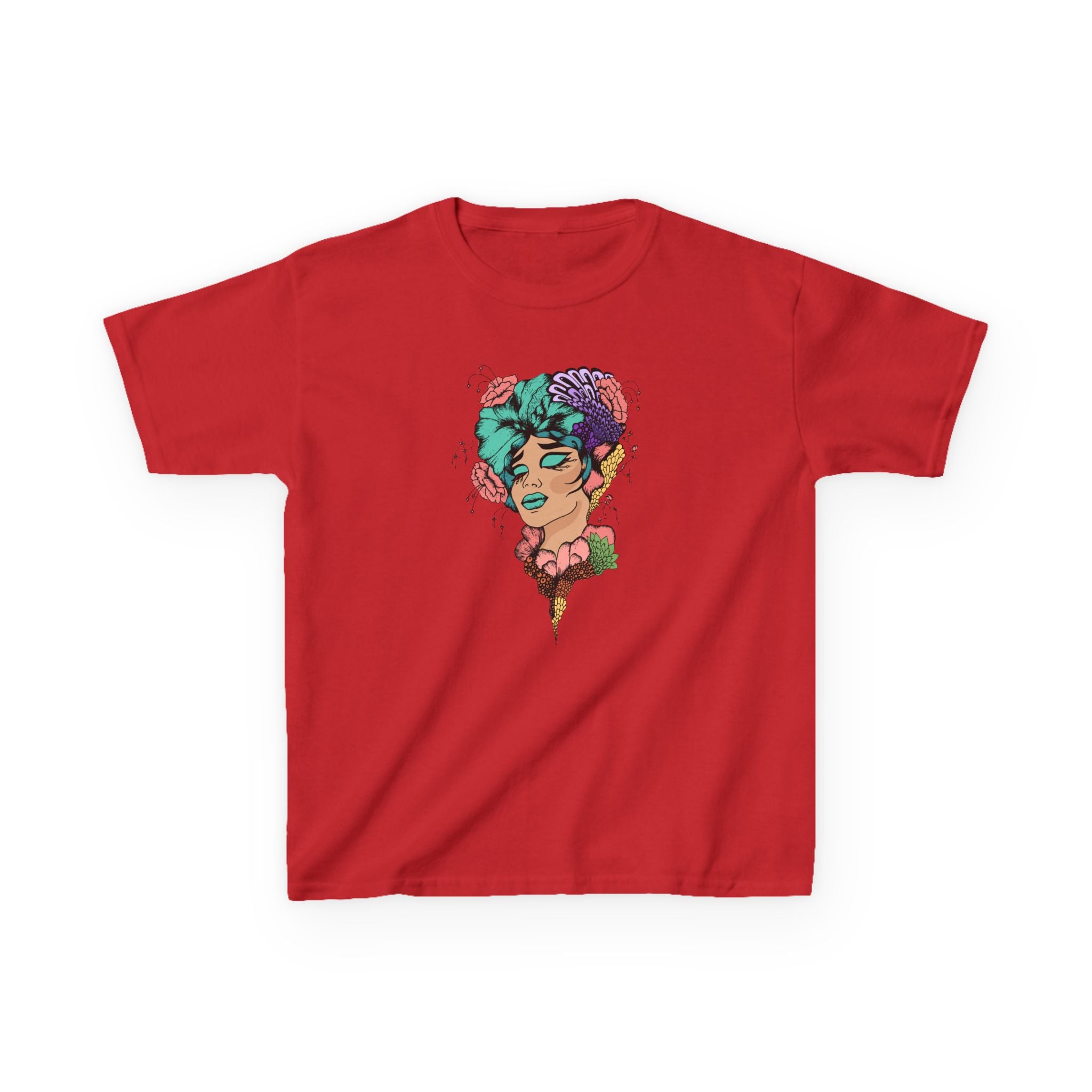 Kids Graphic Tee - Floral Edition