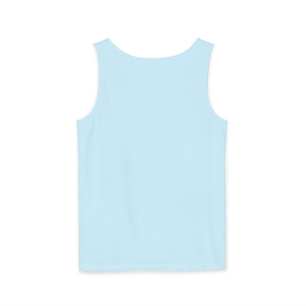 Super Dad Unisex Garment-Dyed Tank Top, Father's Day Gift, Casual Summer Wear, Relaxed Fit, Dad Appreciation Apparel