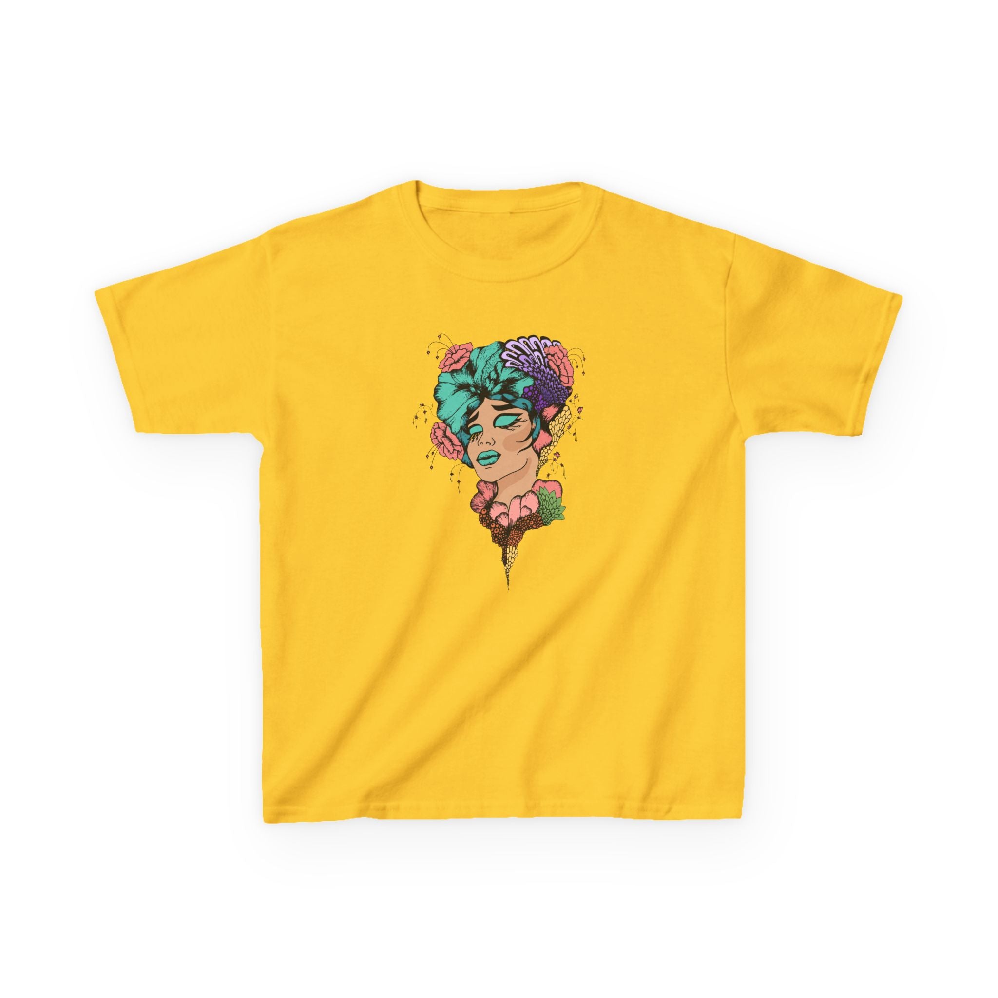 Kids Graphic Tee - Floral Edition