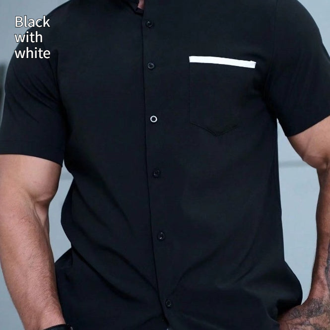 Summer Men's Short Sleeve Shirt