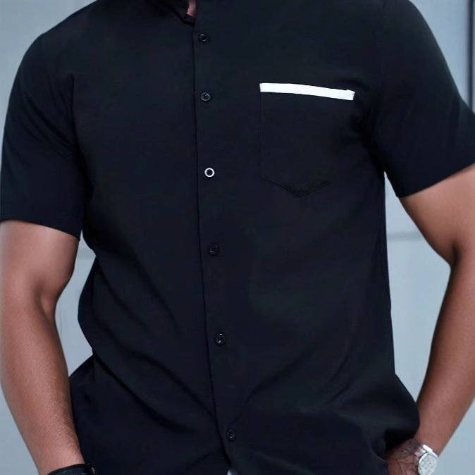 Summer Men's Short Sleeve Shirt