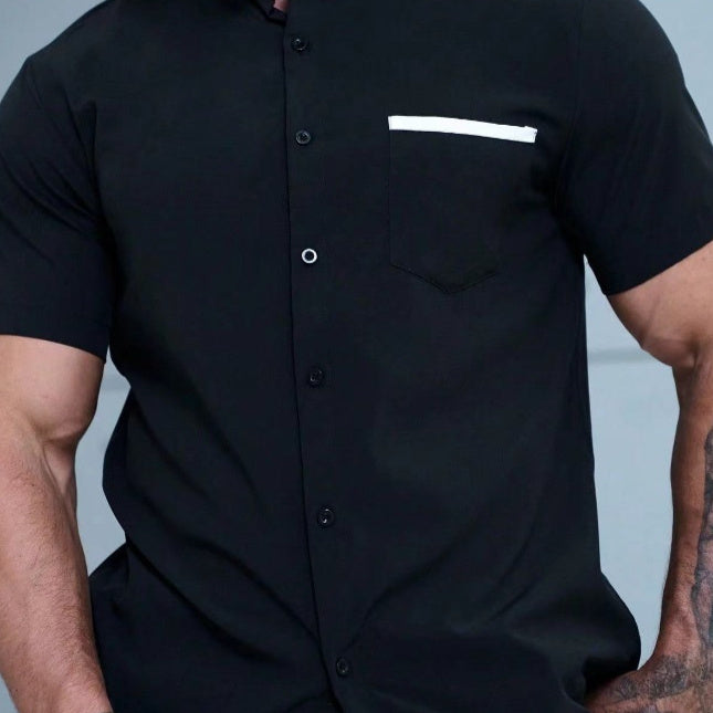 Summer Men's Short Sleeve Shirt