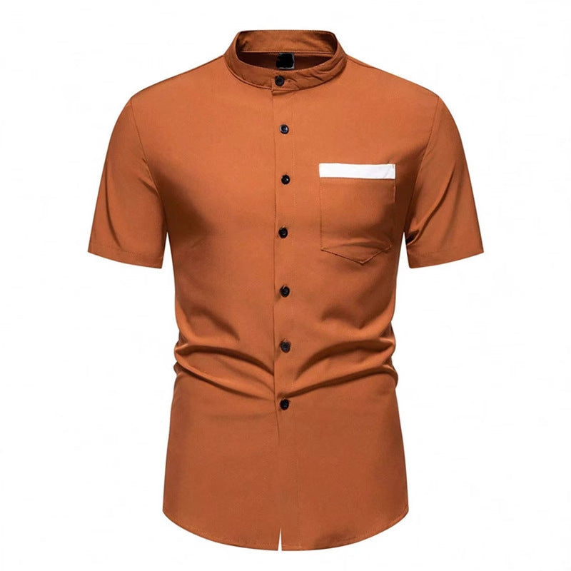 Summer Men's Short Sleeve Shirt